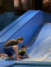 Indoor surfing in Mall of Tripla Finland 