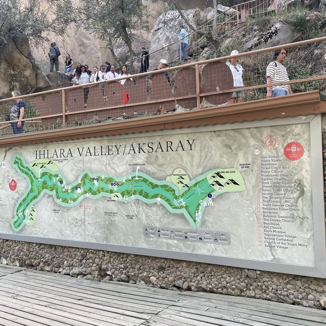 土耳其遊記  Cappadocia 綠線行程 - Ihlara Valley赫拉熱峽谷