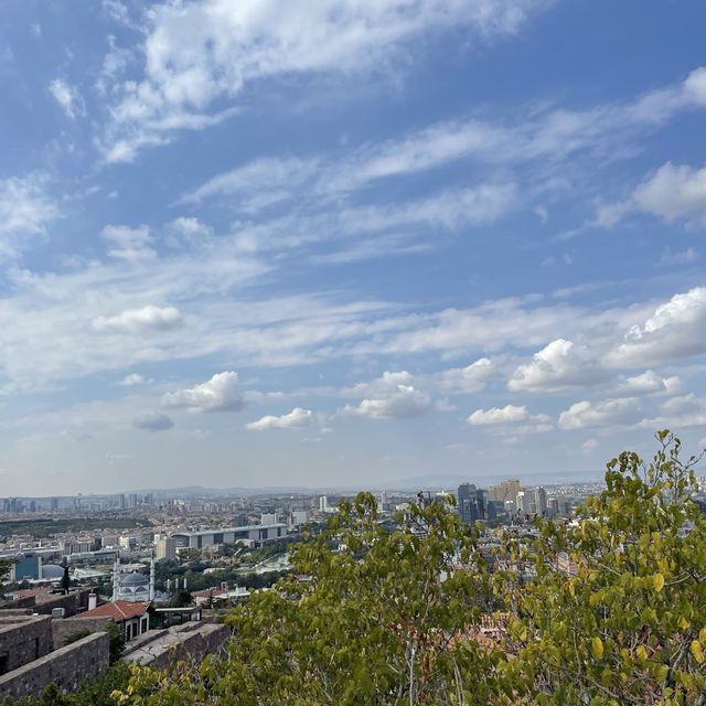 土耳其遊記 Ankara 在安卡拉城堡看Ankara 全景