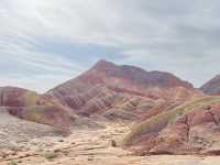 Welcome to Colorful Danxia in Zhangye 🌈