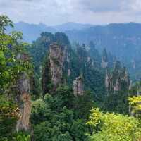 Stunning Avatar Mountains in Zhangjiajie