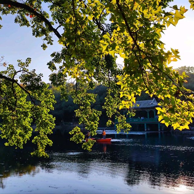 Autumn at Zixia Lake in Nanjing