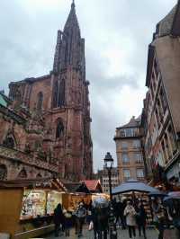 The stunning Strasbourg Cathedral.