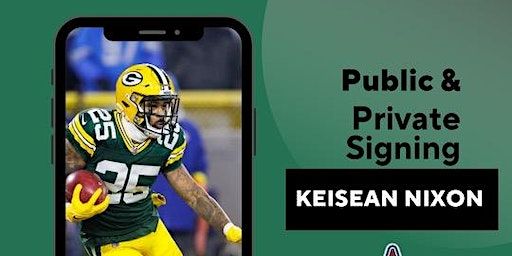 Keisean Nixon Public signing (Green Bay) | D2 Sports Pub Stadium District