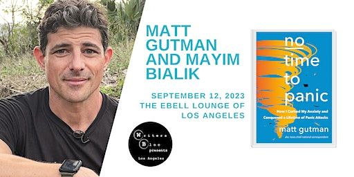Matt Gutman and Mayim Bialik (Los Angeles) | The Ebell of Los Angeles - Lounge