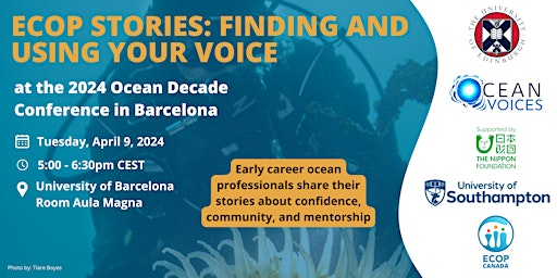 ECOP Stories; Finding and Using Your Voice | Universitat de Barcelona, Gran Via de les Corts Catalanes, Barcelona, Spain