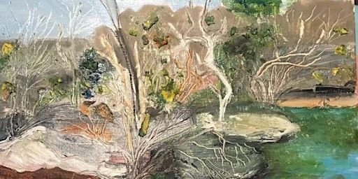 Australian Bush Scene (mixed media) for 9 – 14-year-olds | Wollongong Art Gallery