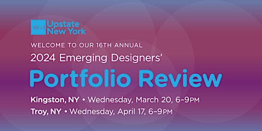 AIGA UPSTNY's 2024 Emerging Designers' Portfolio Review (Troy) | Arts Center of the Capital Region