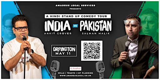 India vs Pakistan - Stand-Up Comedy Show Orpington London | Talli Kitchen