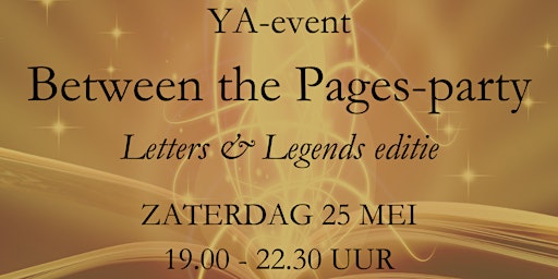 Between the Pages Party - Letters & Legends editie | Van der Velde Boeken