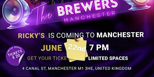 Ricky’s Cabaret Bar @ The Brewers Manchester | The Brewers Manchester