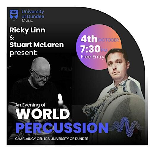 An Evening of World Percussion | The University of Dundee Chaplaincy Centre