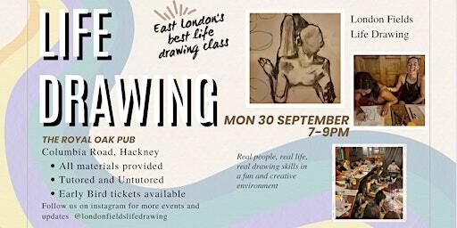 London Fields Life Drawing | Royal Oak