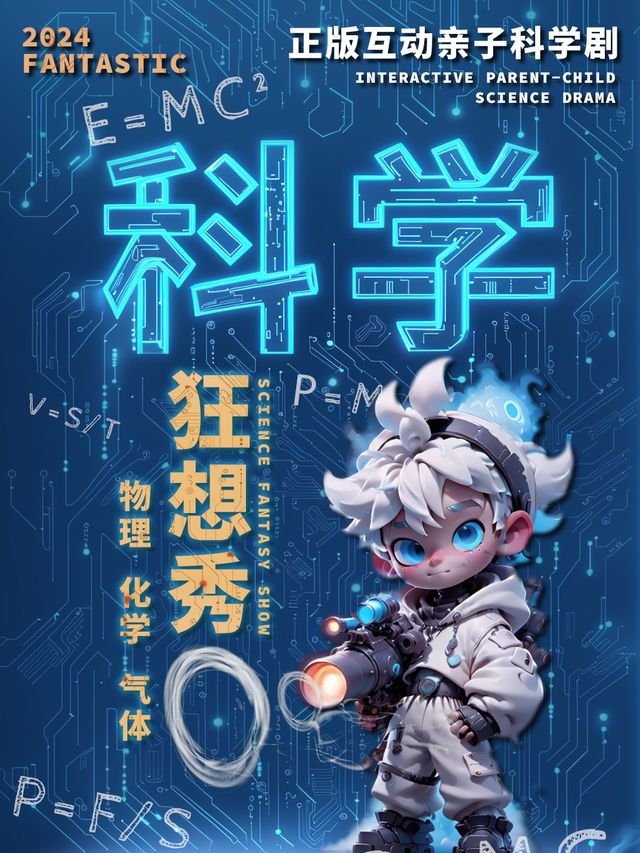 正版丨互動親子科學劇《科學狂想秀》｜兒童親子 | 北京路大劇院