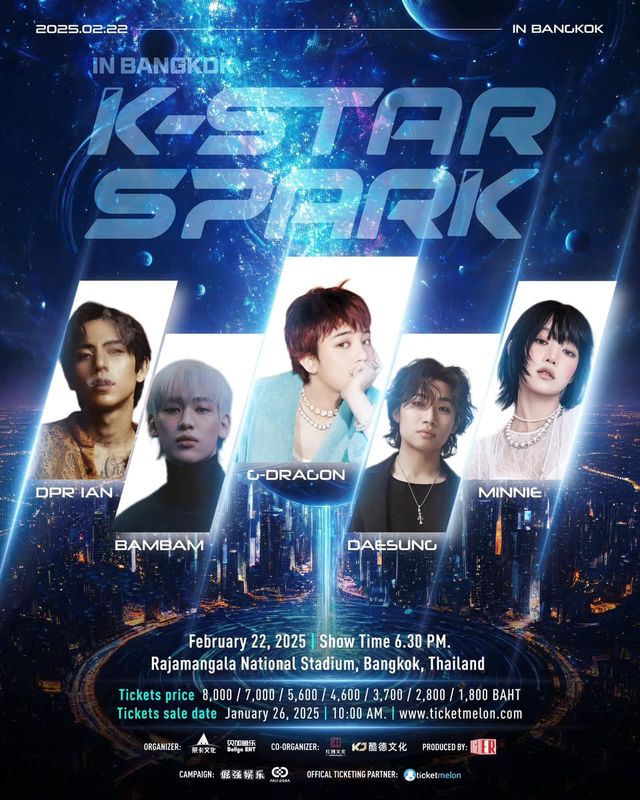 K-Star Spark in Bangkok 2025 | Rajamangala National Stadium