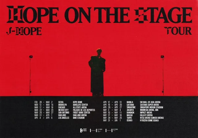 BTS J-HOPE 2025台北演唱會 | 「HOPE ON THE STAGE」 | 國立體育大學體育館