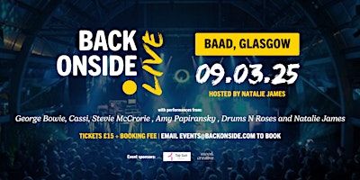 Back Onside LIVE | BAaD - Barras Art & Design