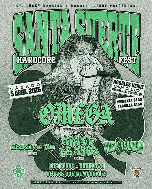 SANTA SUERTE Hardcore Fest | Casa del Sol