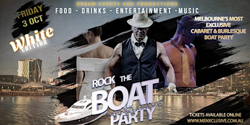 Rock The Boat With White Party | MenXclusive | 131 Harbour Esplanade