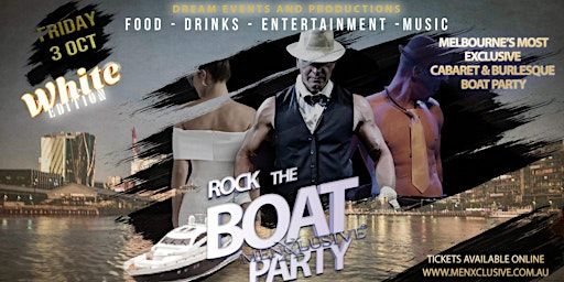 Rock The Boat With White Party | MenXclusive | 131 Harbour Esplanade