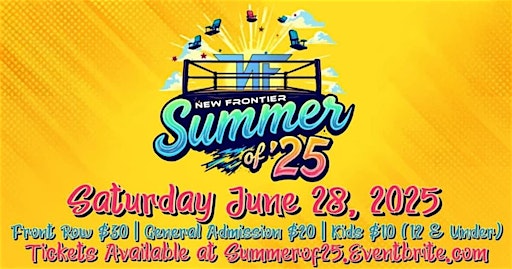 New Frontier: Summer of '25 - Live Wrestling Cobourg | William Academy Cobourg West
