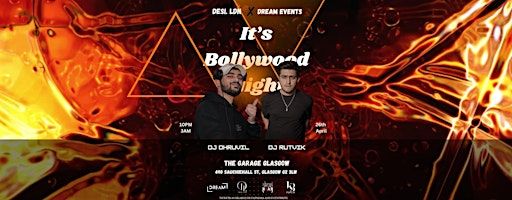 It’s Bollywood Night @ Glasgow | The Garage