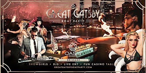 Great Gatsby Boat Party | Brisbane 13 September (Last Call -Final Tickets!) | New Farm Park River Hub