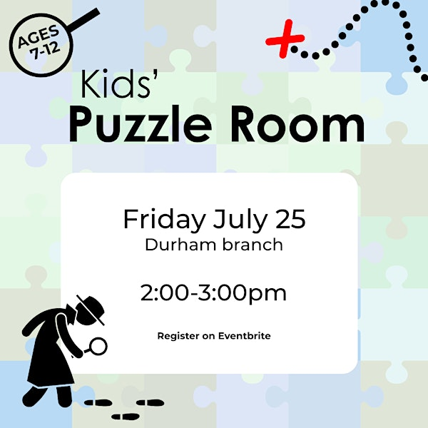 Kids' Puzzle Room | West Grey Public Library - Durham Branch