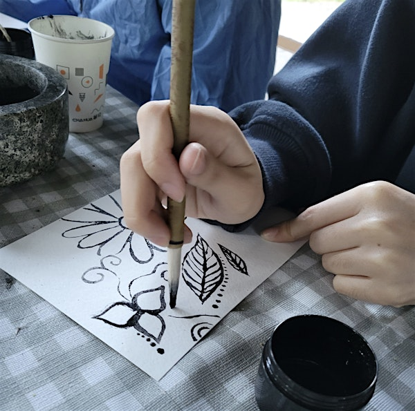 ink making w/ natural resources (Faciliated by Invasive Art Initiative) | 712C 12th St