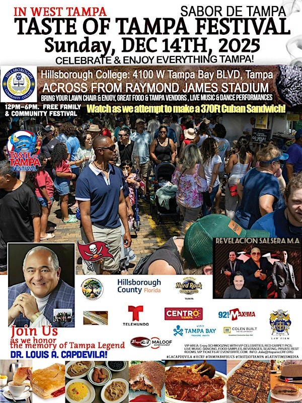 TASTE OF TAMPA FESTIVAL | 4100 Tampa Bay Blvd