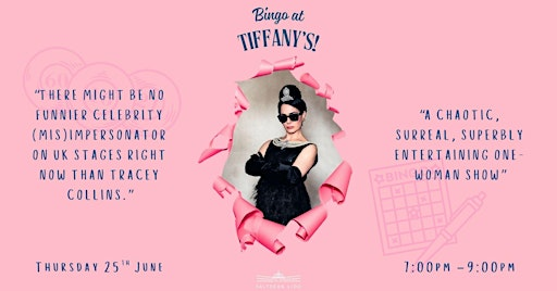 BINGO AT TIFFANY’S with AUDREY HEARTBURN! | Saltdean Lido