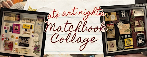 Matchbook Collage Shadowboxes | Wheatsville Food Co-op