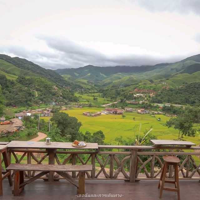หยุดเวลาคาเฟ่ หมู่บ้านสะปัน น่าน