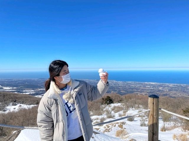 한라산은 눈오리가 접수했다