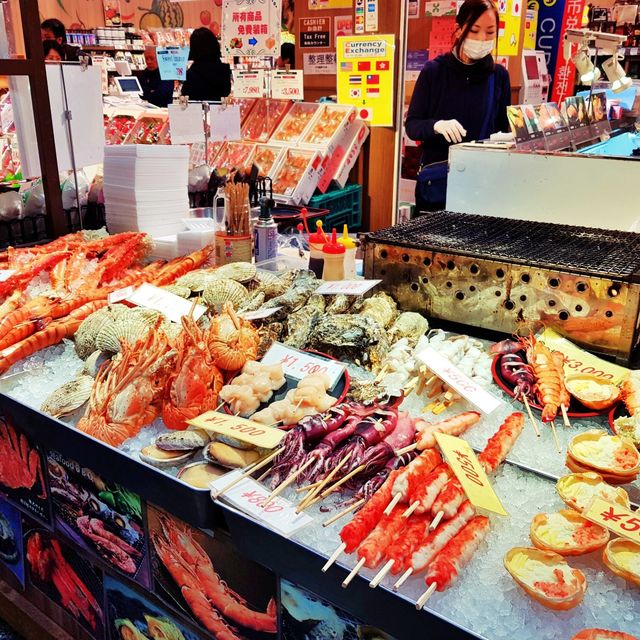🦀 오사카 필수 코스 재래시장, 구로몬시장