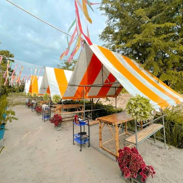 บ้านสวนเสาวรส #ร้านนั่งชิลล์ฮาลาล
