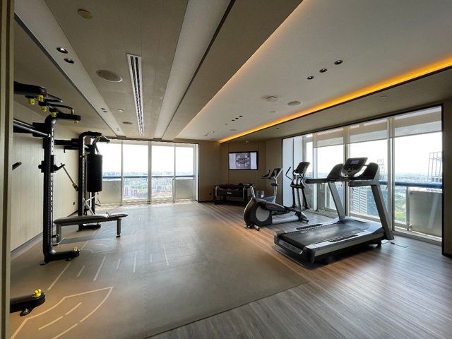 Well-equipped hotel for fitness
