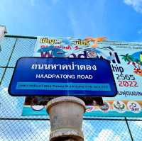 ถนนสายรุ้ง ป่าตอง สวยๆ (ถนนเลียบชายหาด)