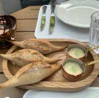 Brasserie Palmier อาหารฝรั่งเศส ริมน้ำเจ้าพระยา