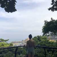 여왕머리바위를 볼 수 있는 대만 예류지질공원 