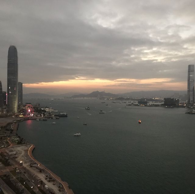 Grand Hyatt One Habour Road Chinese dinner