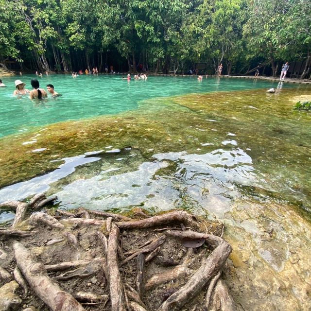 สระมรกต น้ำใส เมืองกระบี่ 🏞