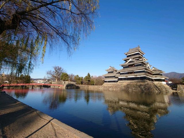 松本市必遊的日本國寶級建築 松本城