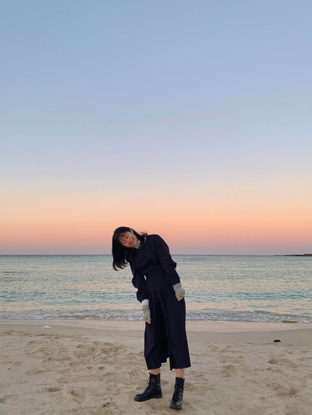[제주도]노을사냥 떠나기 좋은 삼양해변