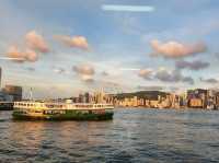 香港本地遊🇭🇰黃昏時分漫遊維港兩岸-天星小輪