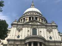 Majestic looking St. Paul’s Cathedral 