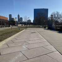 Amazing river park in Indianapolis