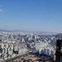 Seoul City View at Ansan Mountain