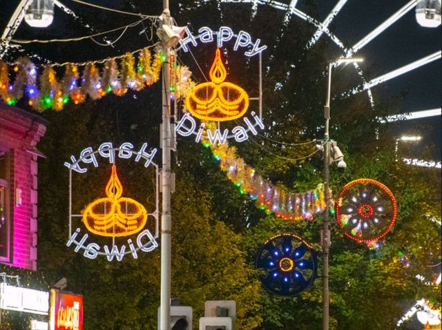 Diwali in Leicester 🏮🎆🇬🇧