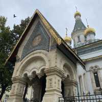 The beautiful Russian Church in Bulgaria  